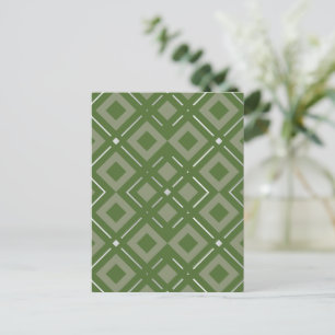 Kamelia’s Geometric Pattern 2 Postcard