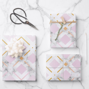 Kamelia’s Geometric Pattern 4 Wrapping Paper Sheet