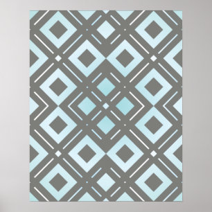 Kamelia’s Geometric Pattern 9 Poster