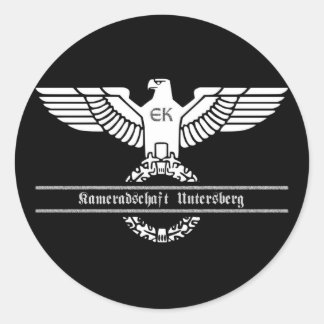 Kameradschaft Untersberg Classic Round Sticker