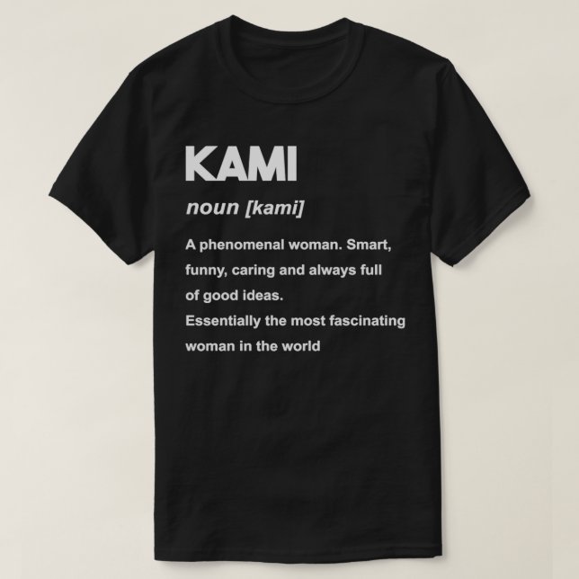 Kami 4 T-Shirt (Design Front)