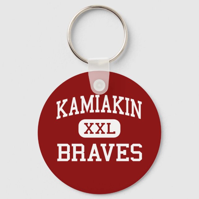 Kamiakin - Braves - High - Kennewick Washington Keychain (Front)