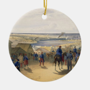 Kamiesch, plate from 'The Seat of War in the East' Ceramic Ornament