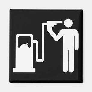 Kamikaze fuel addict magnet