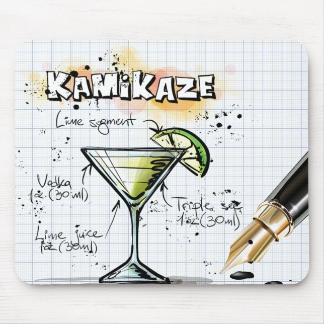 Kamikaze Mouse Pad (Front)