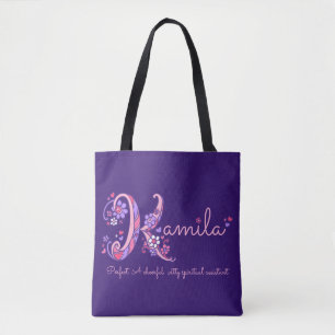 Kamila name and meaning monogram bag