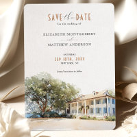 Kaminski House Museum Save The Date Card