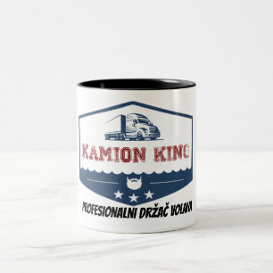 Kamion King Šolja Two-Tone Coffee Mug