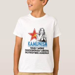 Kammunism Anti Kamala Vote Trump 2024 Funny Politi T-Shirt