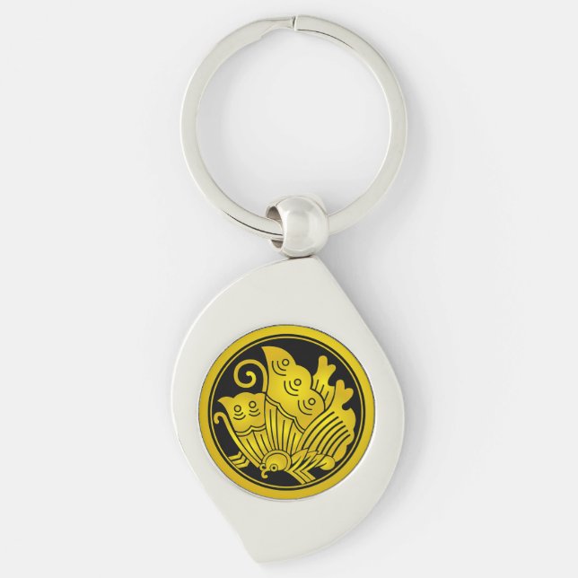 kamon_ageha_1@miyairi keychain (Front)