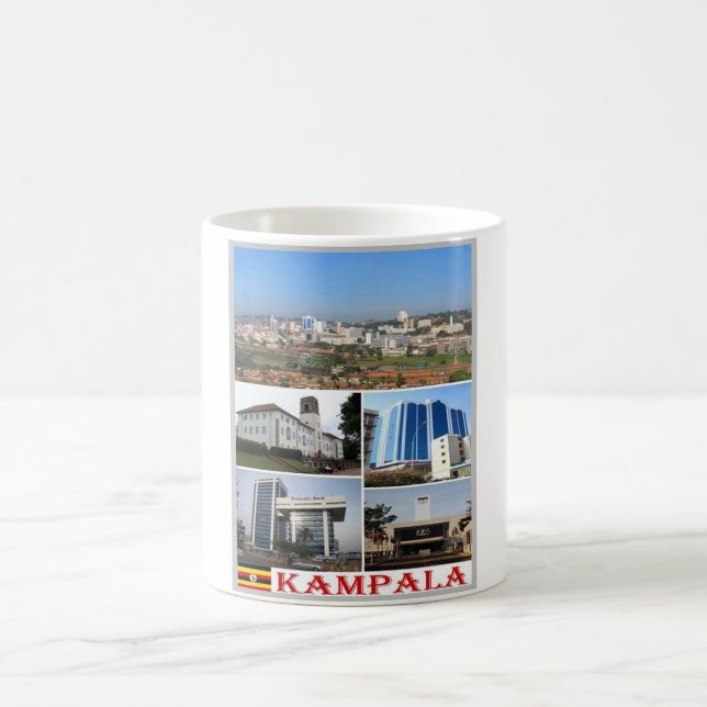 Kampala - Mosaic - Uganda - Coffee Mug (Center)