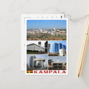 Kampala - Mosaic - Uganda - Postcard