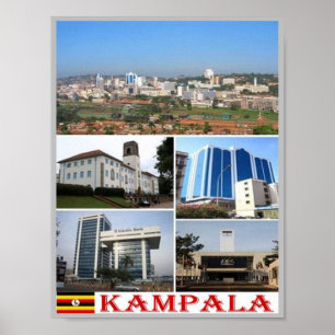 Kampala - Mosaic - Uganda - Poster