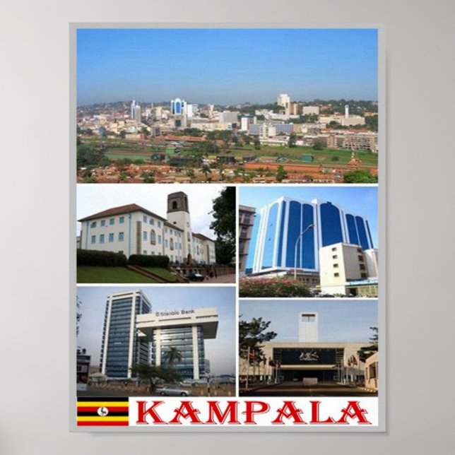 Kampala - Mosaic - Uganda - Poster (Front)