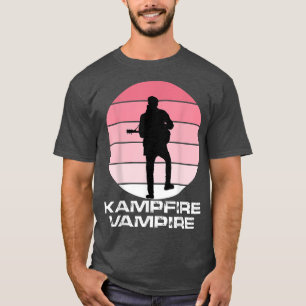 Kampfire Vampire T Shirt Scottish Music Black Tee
