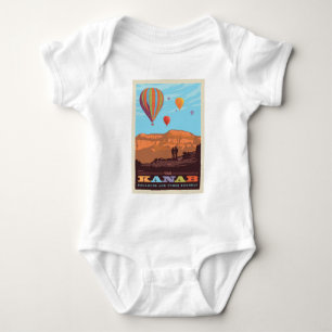 Kanab, Utah Balloons And Tunes Roundup Baby Bodysuit