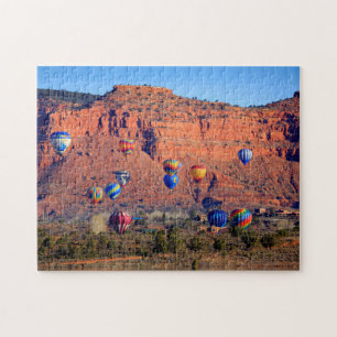 Kanab Utah Hot Air Balloons Jigsaw Puzzle