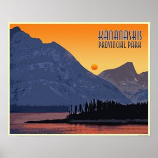 Kananaskis, Alberta. Canada Poster