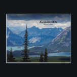 Kananaskis Lakes Postcard<br><div class="desc">The view of Upper and Lower Kananaskis Lakes as seen from the Kananaskis Fire Lookout trail.</div>