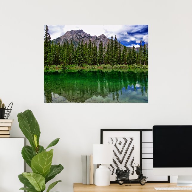 Kananaskis Quietude Framed Print (Home Office)
