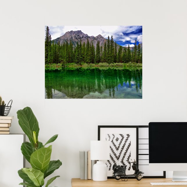 Kananaskis Quietude Framed Print (Home Office)