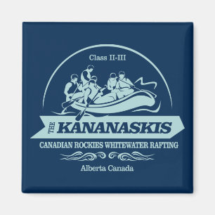 Kananaskis River (rafting2) Magnet