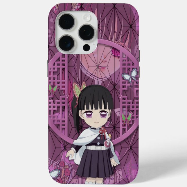 Kanao Tsuyuri Chibi Case-Mate iPhone Case (Back)