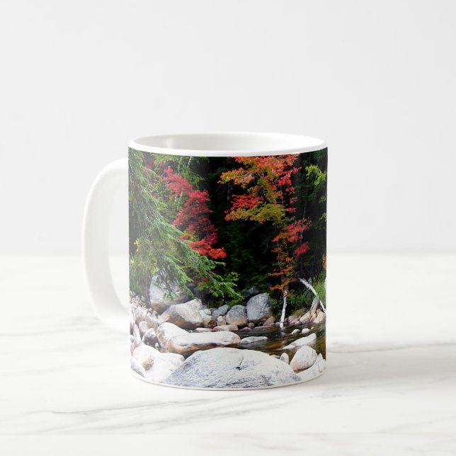 Kancamagus Highway in Autumn Coffee Mug (Front Left)