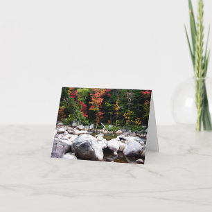 Kancamagus Highway in Autumn Note Card