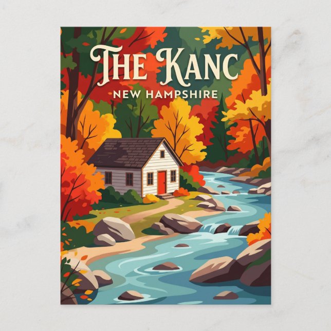 Kancamagus Highway USA Postcard (Front)