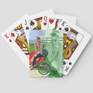 Kandi Blaze Rockabilly Playing Cards