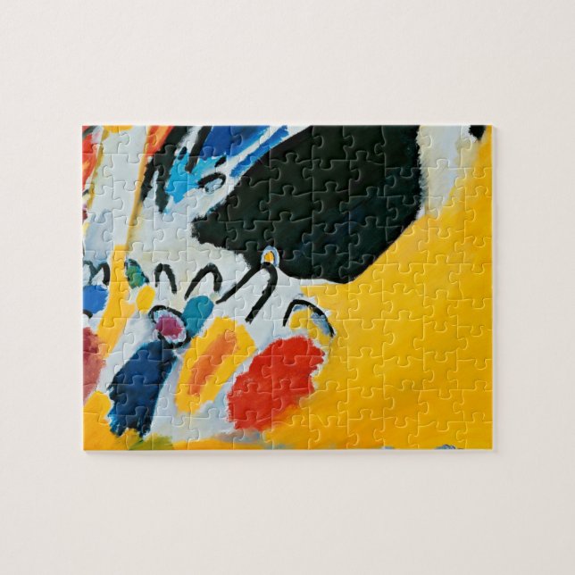 Kandinski Impression III Concert Abstract Painting Jigsaw Puzzle (Horizontal)