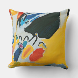Kandinski Impression III Concert Abstract Painting Outdoor Pillow