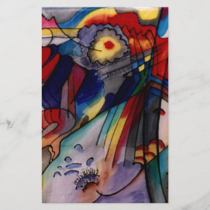 Kandinsky 1913 Abstract Painting Stationery