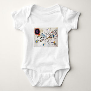 Kandinsky 1923/composition viii/pixdezines baby bodysuit