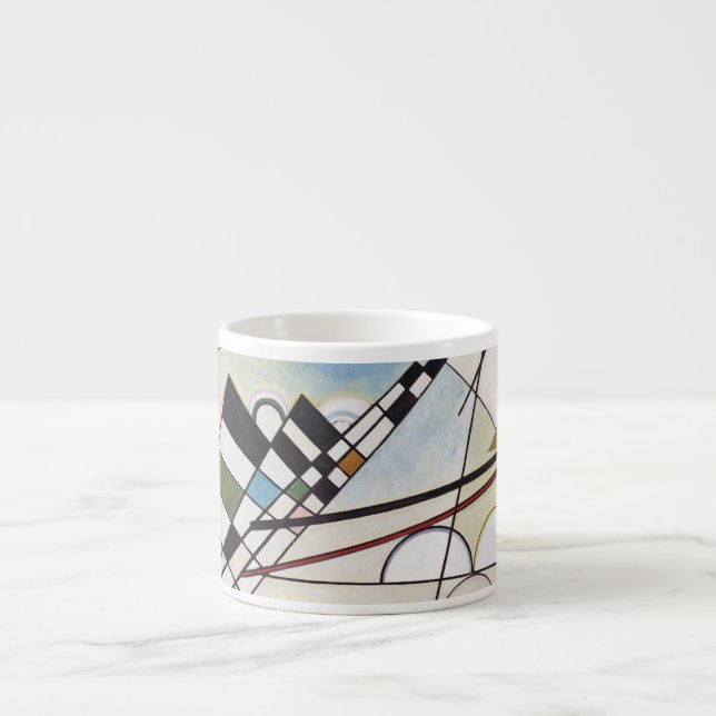 Kandinsky 1923/composition viii/pixdezines espresso cup (Front)