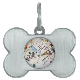 Kandinsky 1923/composition viii/pixdezines pet name tag