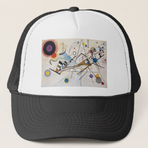 Kandinsky 1923/composition viii/pixdezines trucker hat