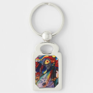 Kandinsky - 293, colorful painting, keychain