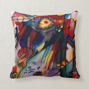 Kandinsky - 293, famous artwork, throw pillow