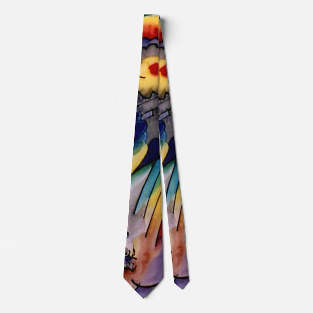 Kandinsky - 293, famous artwork, tie (Front)