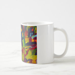 Kandinsky 304 Colourful Abstract Artwork Coffee Mug