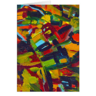 Kandinsky 304 Oeuvre Abstraite colorée