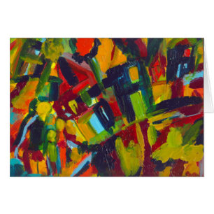 Kandinsky 304 Oeuvre Abstraite colorée