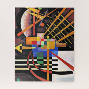 Kandinsky - Above and Left, Jigsaw Puzzle