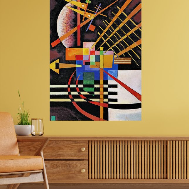 Kandinsky - Above and Left, Poster (Living Room 2)