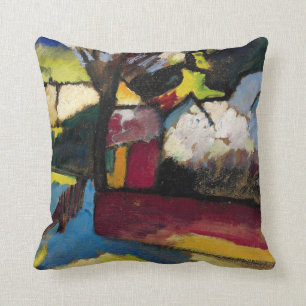 Kandinsky Abstract art Throw Pillow