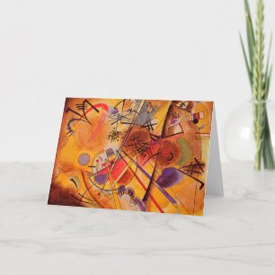 Kandinsky Abstract Artwork Card
