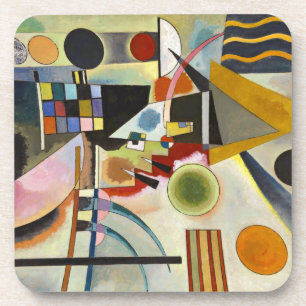 Kandinsky Abstract Artwork Coaster