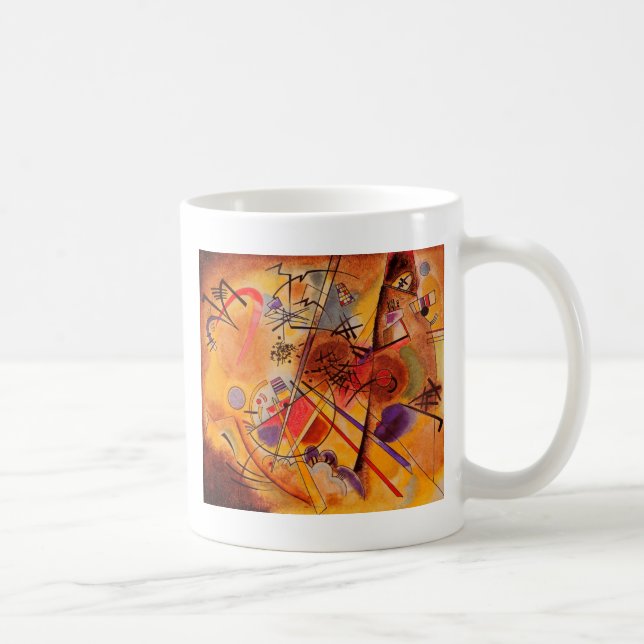 Kandinsky Abstract Artwork Coffee Mug (Right)